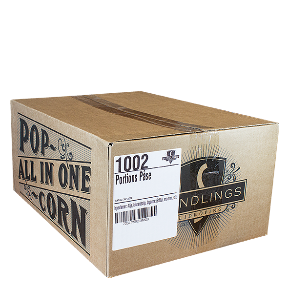 Port. Påse (majs/salt och olja) 227g x 20 st
